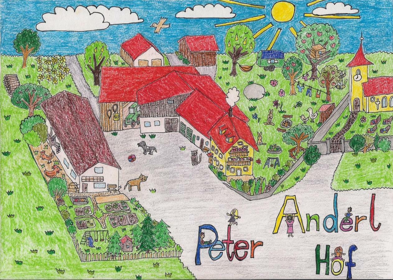 Ferienwohnung Biobauernhof Peter Anderl Hof Pfreimd Exterior foto